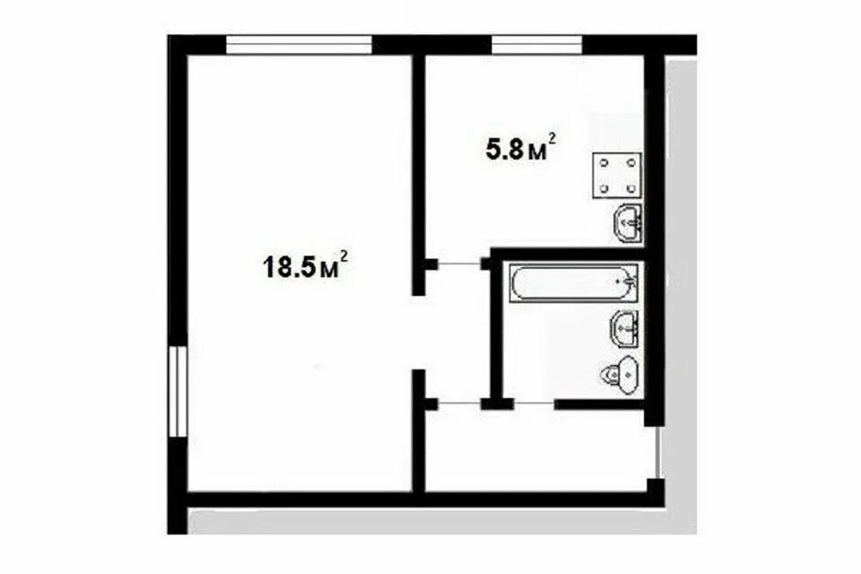 Квартиры хрущевки планировка 1 Снять 1-Комнатную Квартиру с Мебелью в жилом комплексе О2 (Челябинск) - предложе