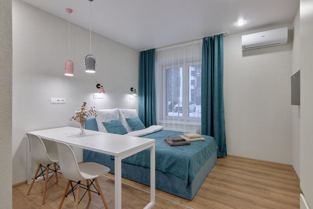 Квартиры казань фото Апартаменты Светлые В Центре Казани, (Казань) , цены на номера от 4604 руб, отзы