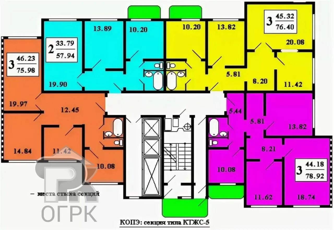 Квартиры копэ планировки Купить 2-комнатную квартиру, № 328549