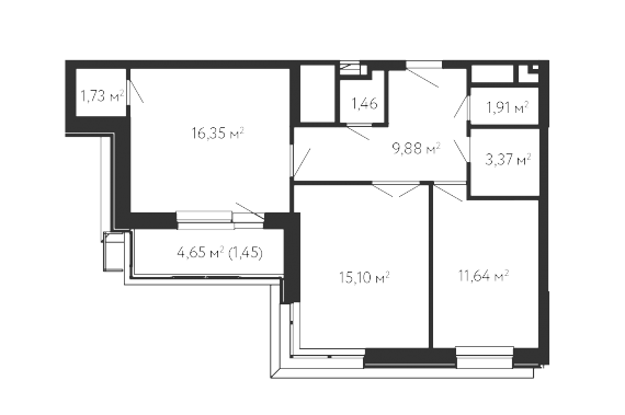 Квартиры кузьминки планировки Счастье в Кузьминках - RealtyStreet