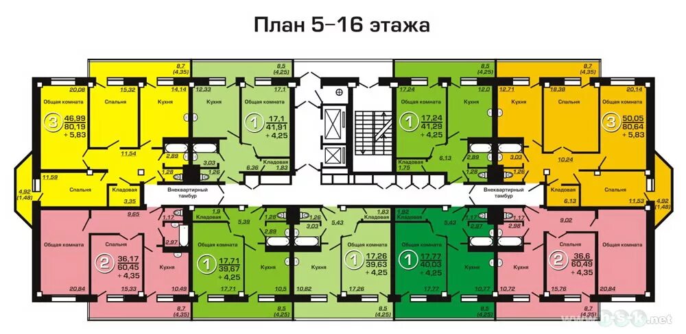 Квартиры многоэтажек планировки Планировки квартир Степная, 6