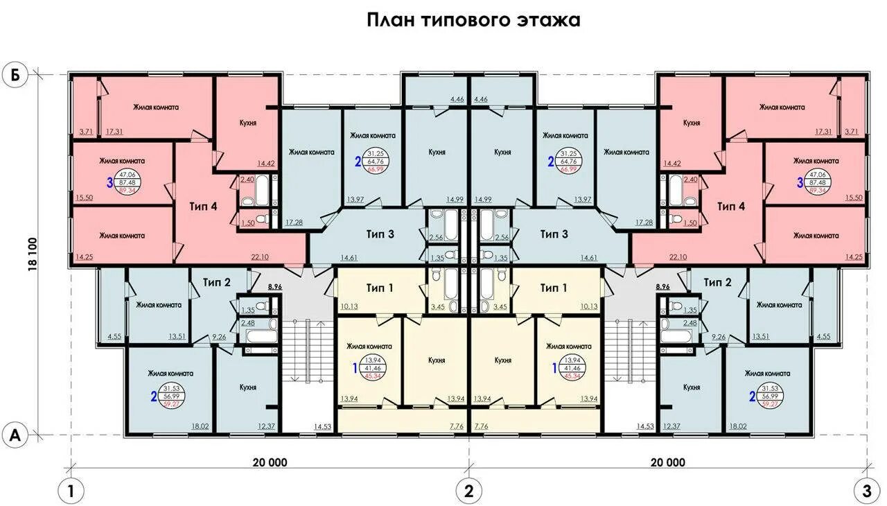 Квартиры многоэтажек планировки Проект многоквартирного жилого дома