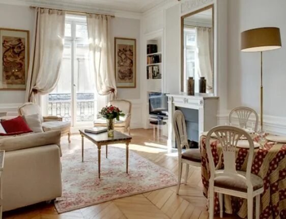 Квартиры парижа интерьеры Paris Rentals, Rent Paris Apartment, Short Term Rental Apartment Paris - Paris M