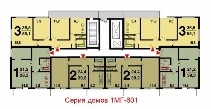 Квартиры планировка панельные пятиэтажки Дома серии 1МГ-601 Все про ремонт квартиры