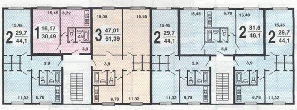 Квартиры планировка панельные пятиэтажки Квадратура панельного дома