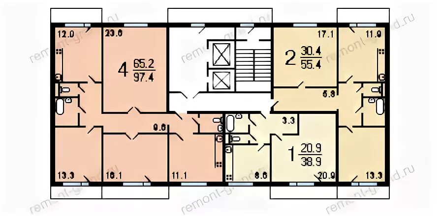 Квартиры планировки ип 46с Планировка квартир П-46М. Ремонт квартир П-46М.