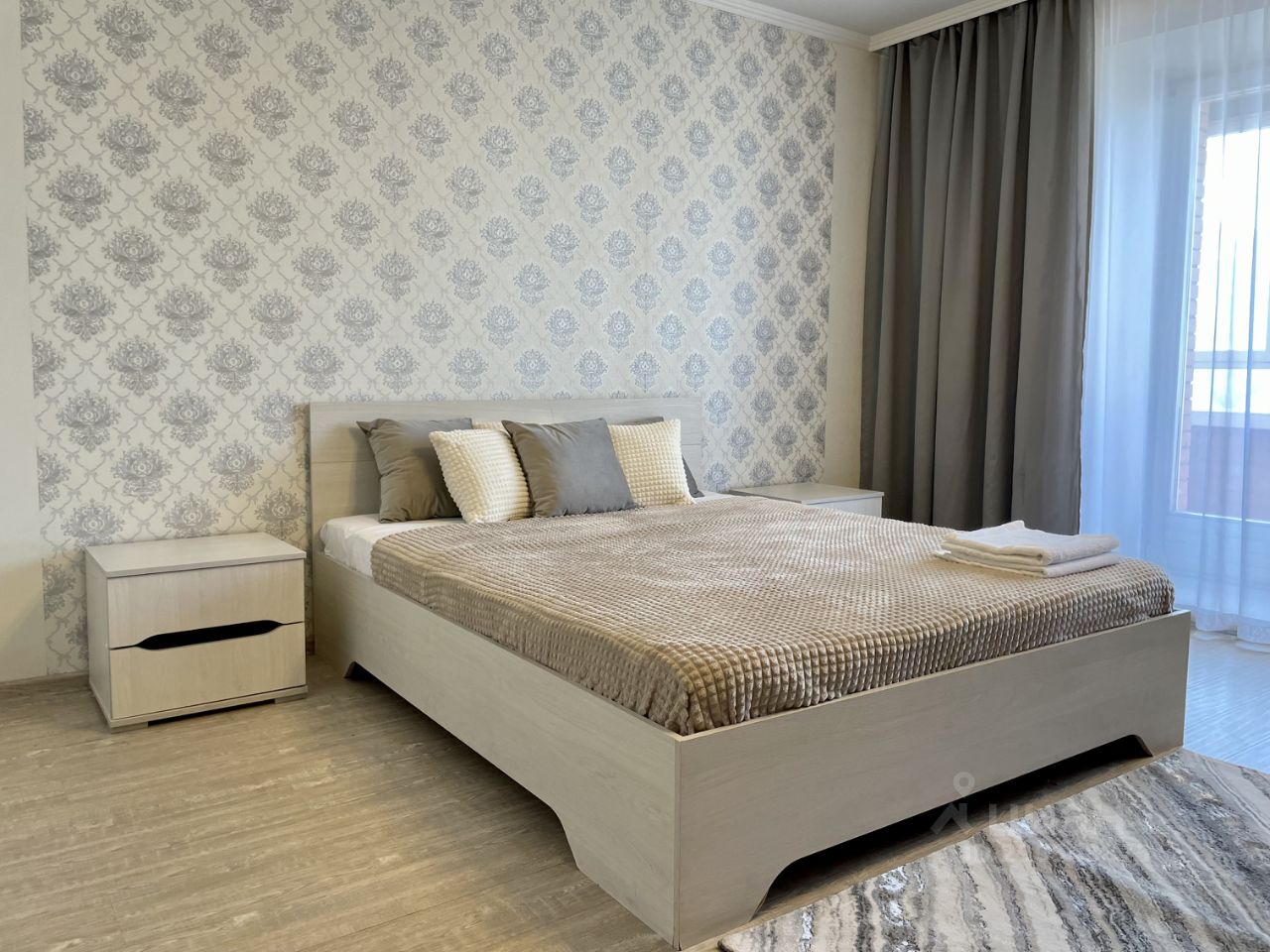 Квартиры посуточно красноярск фото Снять двухкомнатную квартиру 50м² ул. Авиаторов, 50, Красноярск, Красноярский кр