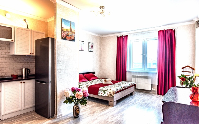 Квартиры посуточно тюмень фото Апартаменты 50м над Землей в Тюмени отзывы, цены и фото номеров - забронировать 