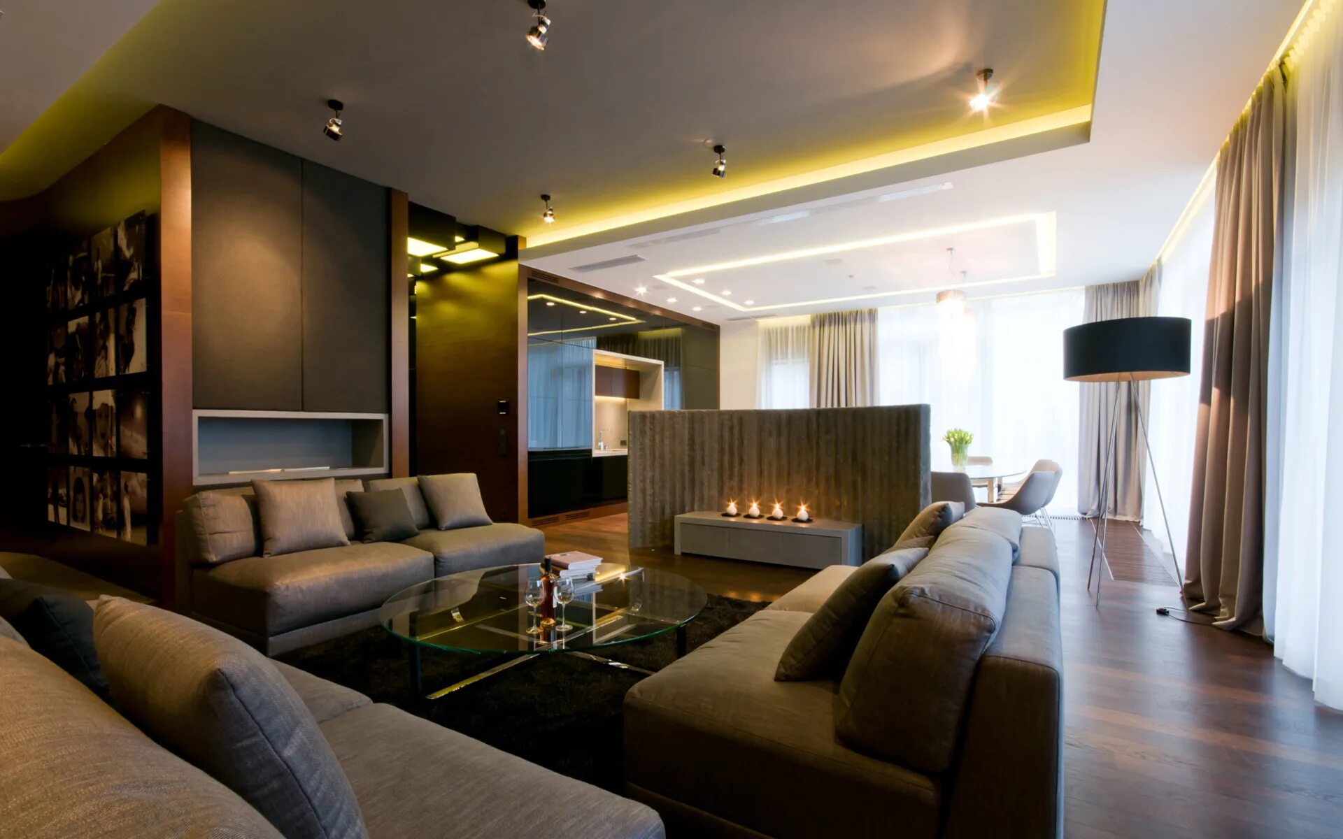 Квартиры с красивым ремонтом и интерьером Дизайн двухкомнатной квартиры-студии Блог L.DesignStudio