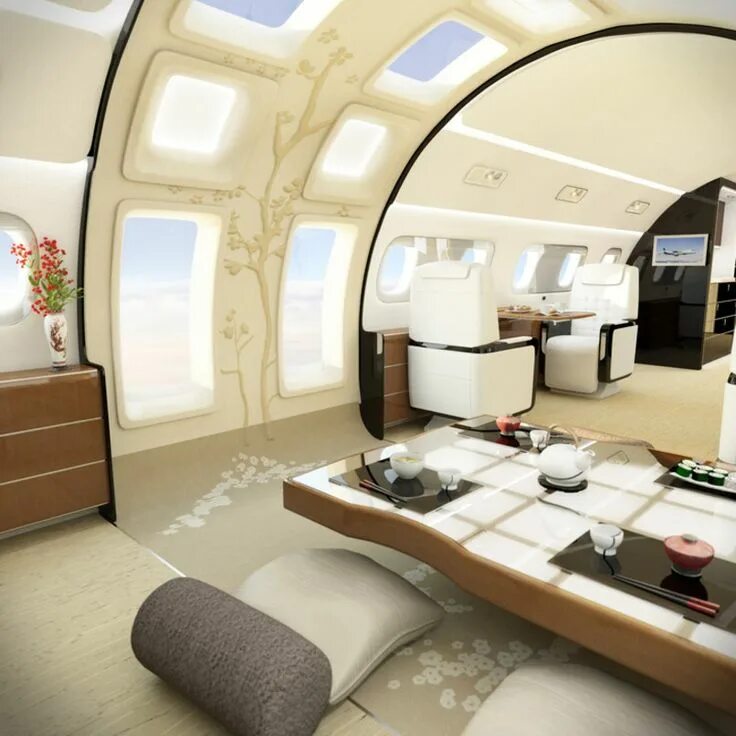 Квартиры самолет фото 5 Airplanes That Offer a Glimpse into the Future of Travel Aircraft interiors, L