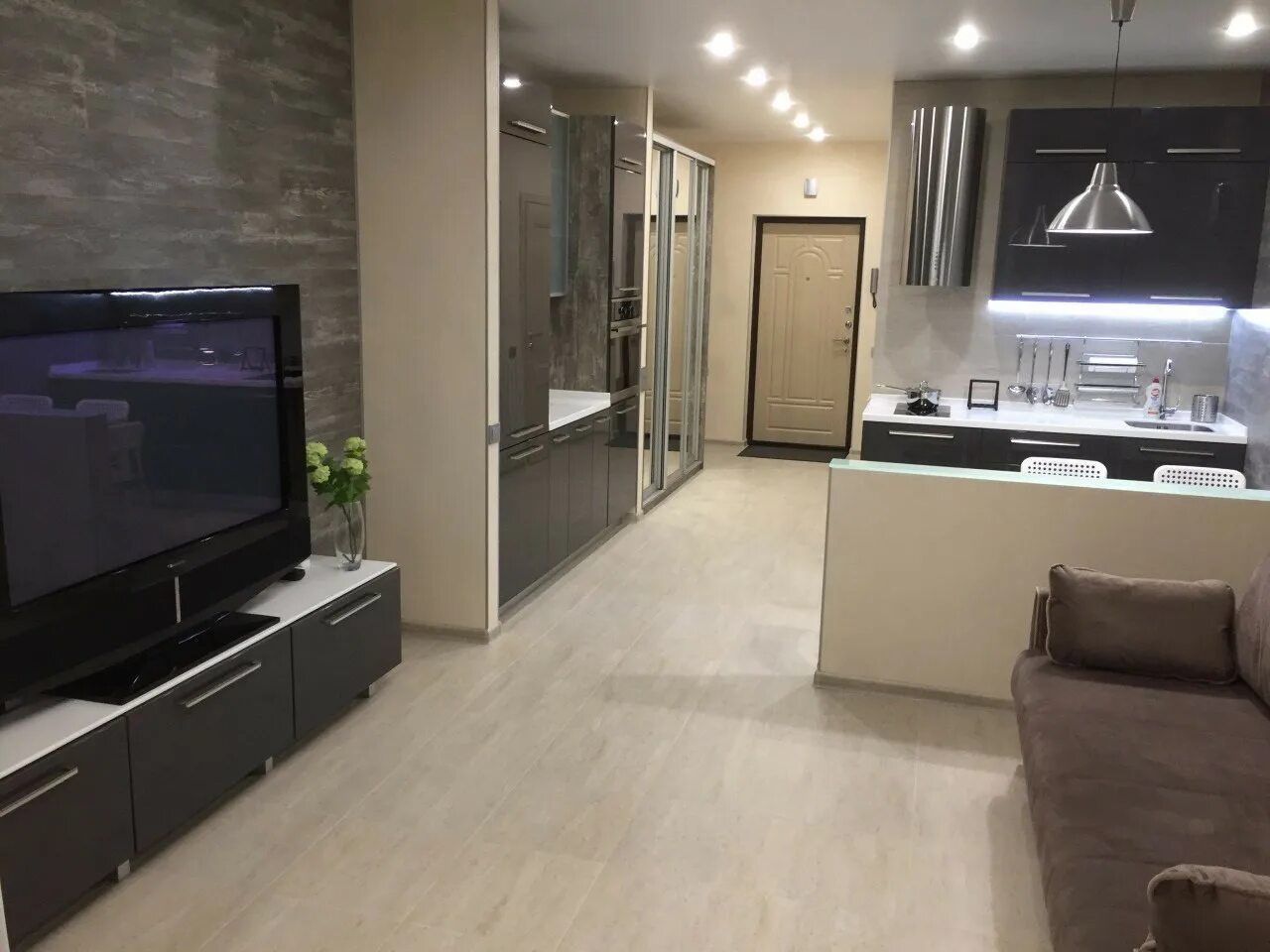 Квартиры студии с мебелью реальные фото Купить студию, 26.4 м² по адресу Краснодар, Западный обход, 39/2, 8 этаж за 3 30