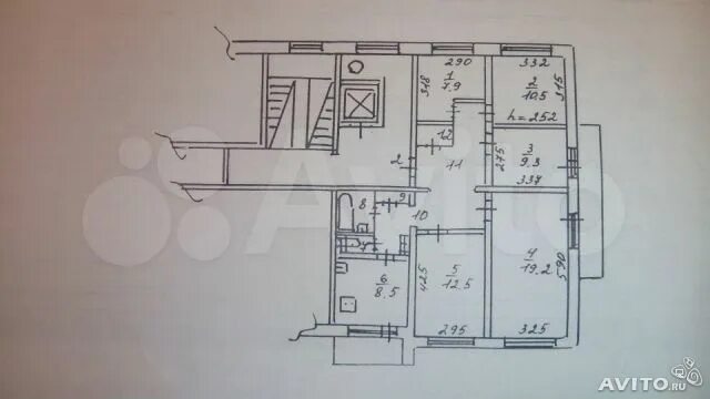 Квартиры в братске планировки 4-к квартира, 90 м², 5/9 эт. на продажу в Братске Купить квартиру Авито