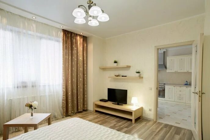 Квартиры в краснодаре 1 комнатные фото Панорама: Apartment on Dalnayay 39, жильё посуточно, Дальняя ул., 39/2, Краснода