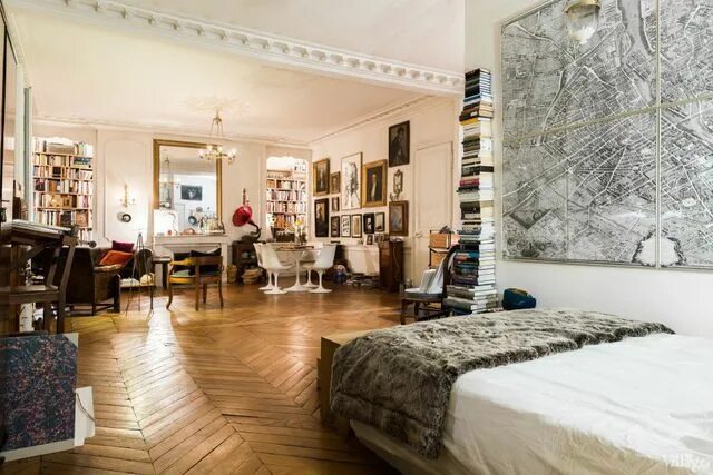 Квартиры в париже фото Квартиры мира: Париж Hipster home decor, Home decor bedroom, Bedroom design