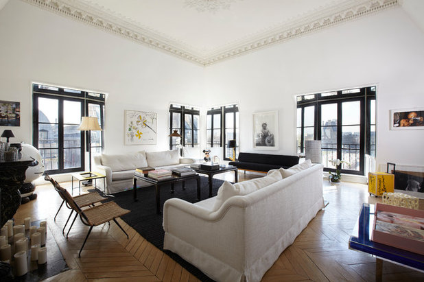 Квартиры в париже фото Как выбрать произведение искусства по цвету Houzz Россия