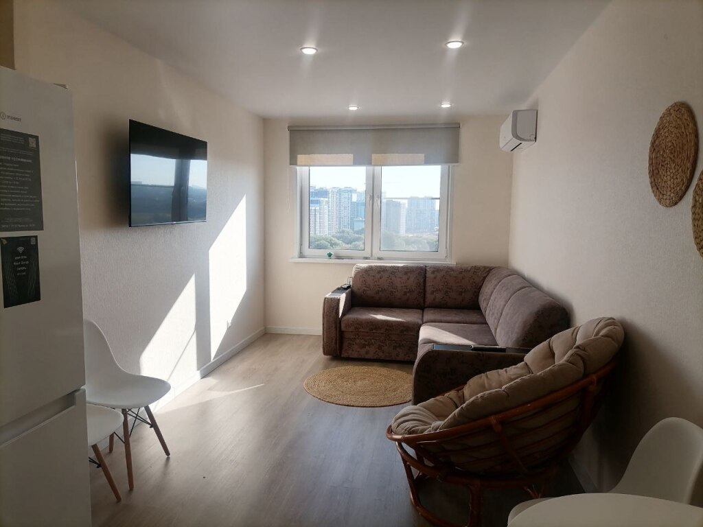 Квартиры в рязани цена фото Апартаменты Квартира Парковый проспект 1 - 345, Рязань. Бронирование, отзывы, фо