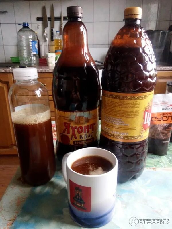 Квас в домашних условиях фото Отзыв о Концентрат квасного сусла Распак Заводской квас покупать не буду