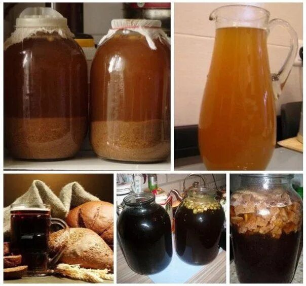 Квас в домашних условиях фото A selection of the best recipes for home kvass. 1. Rye kvass recipe. 3 liters of