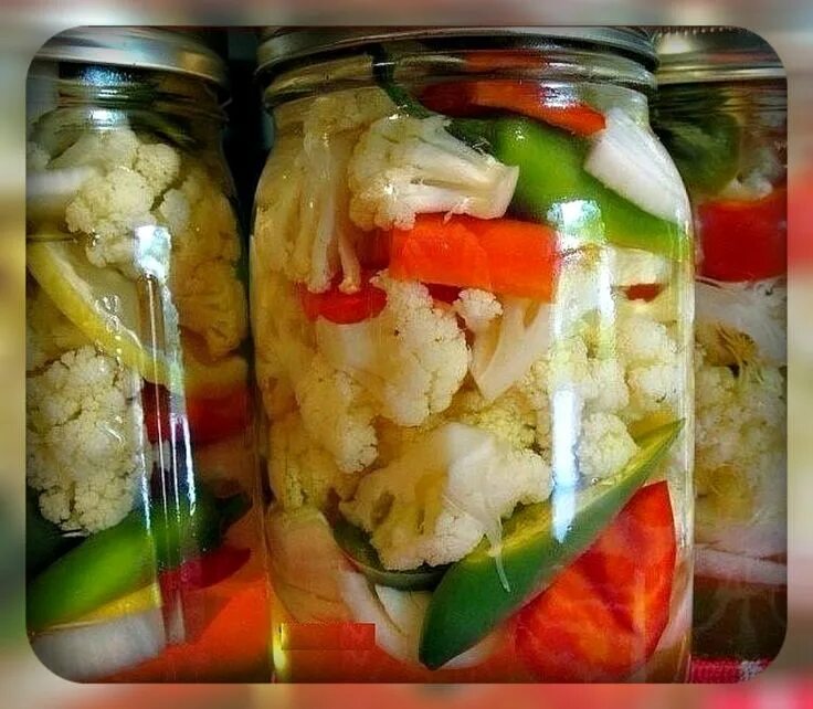 Квашеная цветная капуста рецепты с фото маринованная цветная капуста Pickling recipes, Pickled cauliflower, Cooking pick