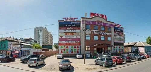 Кватут московская ул 5 сызрань фото Panorama: Pyatyorochka, supermarket, Russia, Syzran, Moskovskaya ulitsa, 33 - Ya