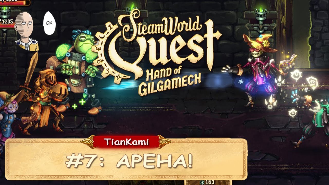 Квест арена маршал октябрьская ул 55а фото SteamWorld Quest - Арена! Находим Шестерномикон и знакомство с Гильгамехом! #7 -