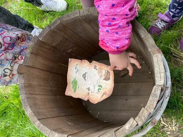 Квест ребенку на даче своими руками Квест для детей своими руками Outdoor decor, Bird bath, Outdoor