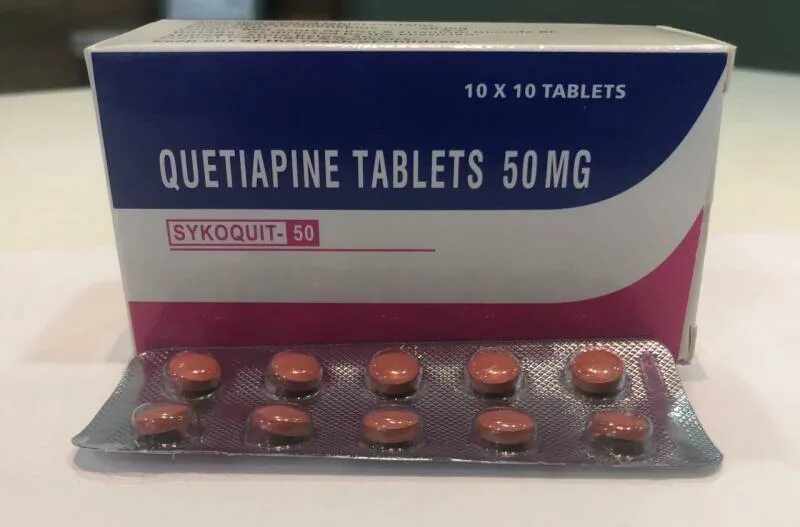 Кветиапин фото таблеток Quetiapine Tablets - 50mg Sydler Remedies Private Limited