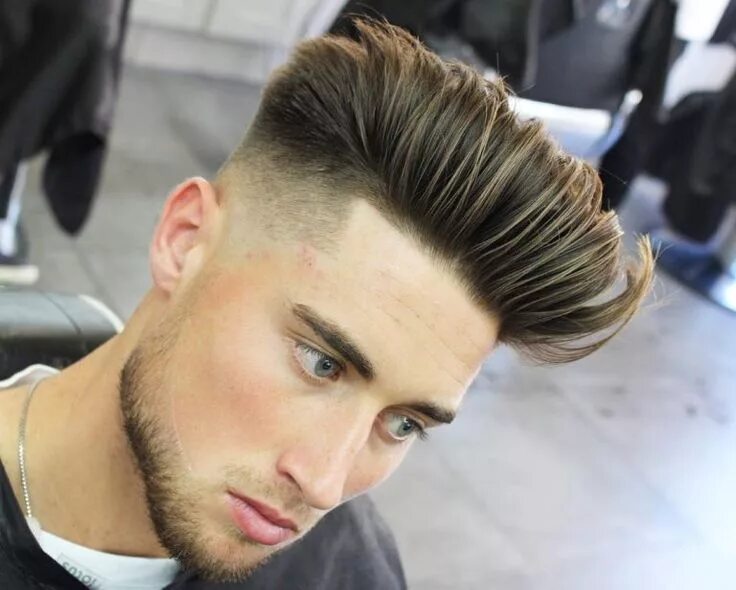 Квифф стрижка мужская Big Volume Quiff hair style for boys