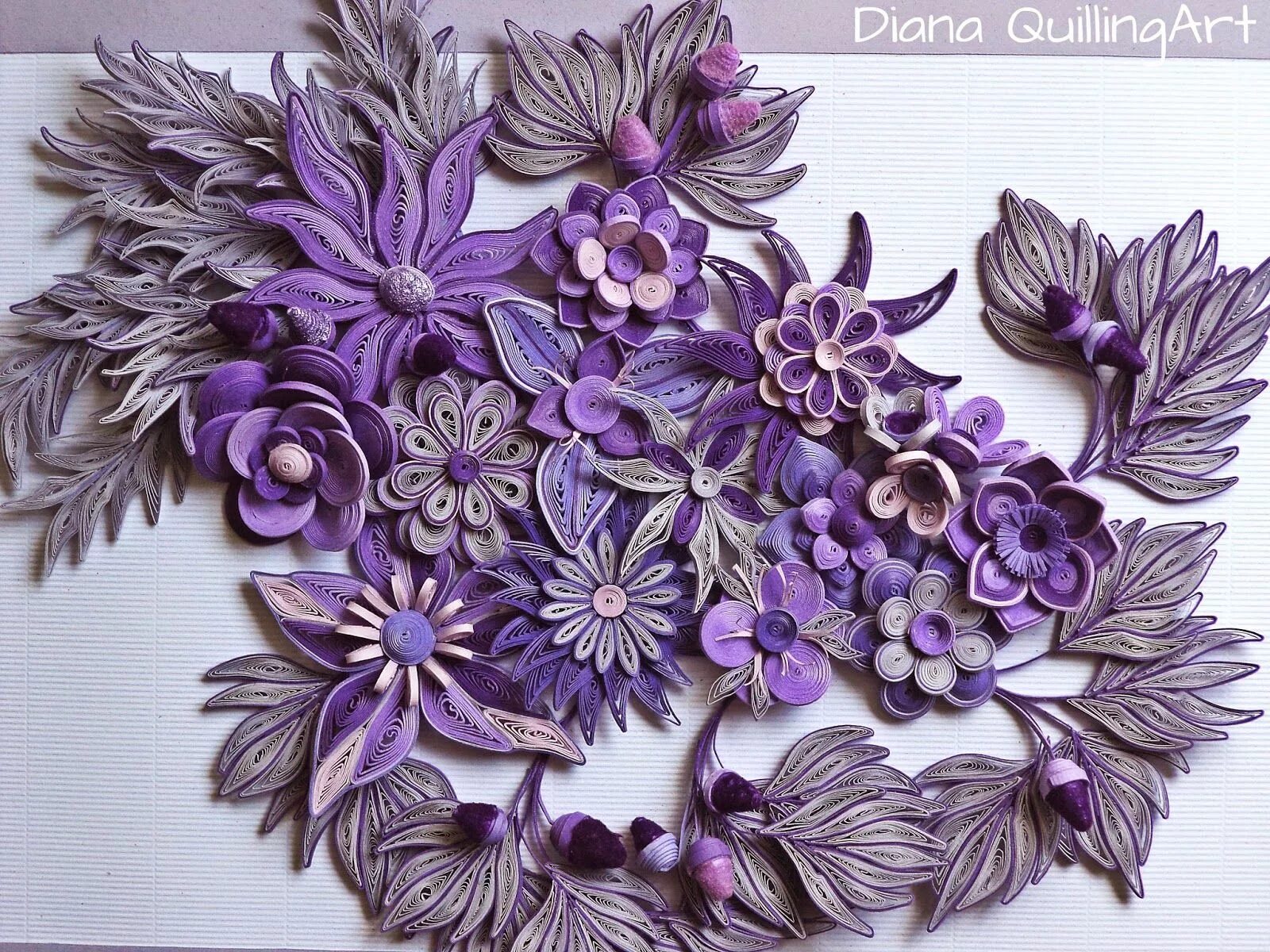 Квиллинг фото готовых работ Diana QuillingArt Quilling designs, Paper quilling patterns, Paper quilling flow