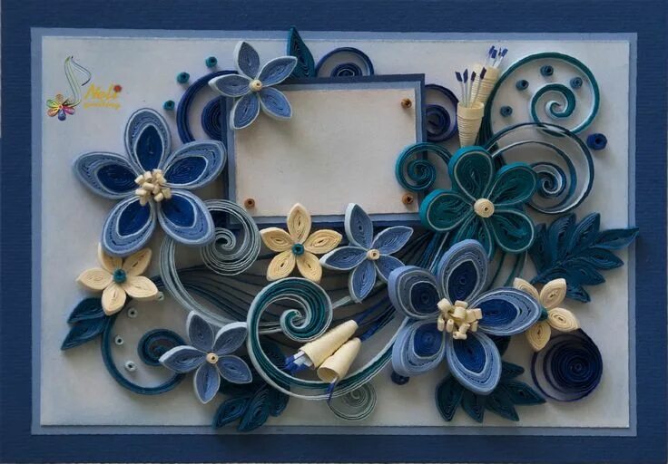 Квиллинг фото готовых работ сложные Neli Quilling Art Quilling patterns, Quilling flower designs, Quilling work