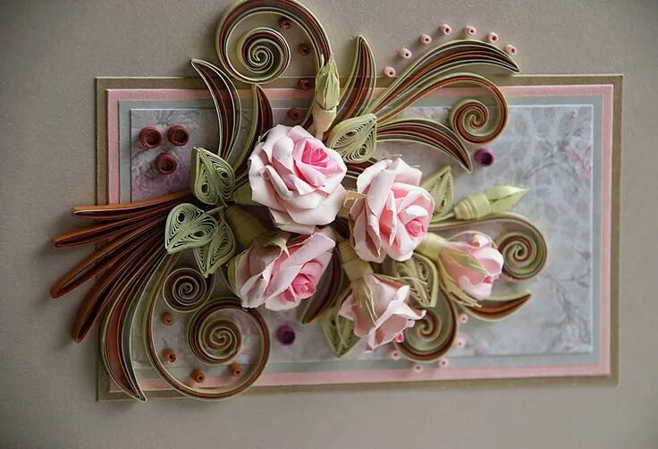 Квиллинг фото работ neli: Юни 2014 Узоры из бумажных лент, Открытки с квиллингом, Квиллинг нели