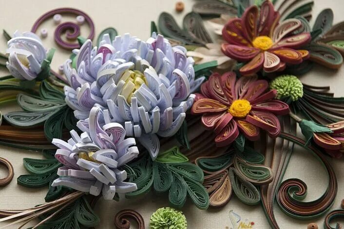 Квиллинг фото работ "Волшебный квиллинг"
