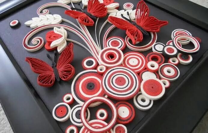 Квиллинг из бумаги фото Görsel çok güzel Tutorial de quilling, Filigrana flores, Filigrana de papel