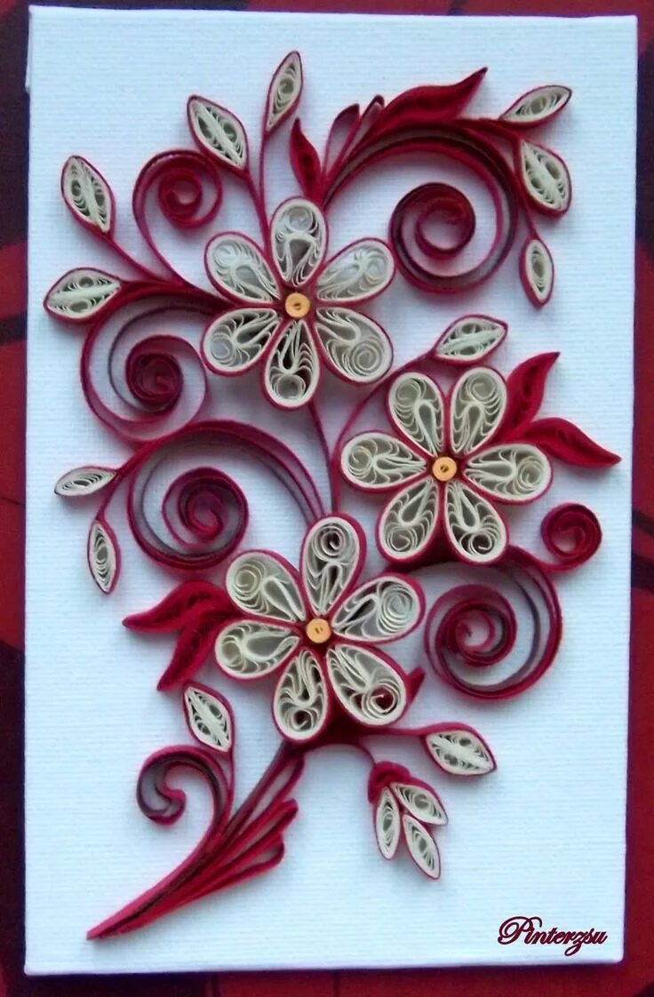 Квиллинг из бумаги фото Pin on КВИЛИНГ 4 Quilling designs, Paper quilling designs, Paper quilling flower