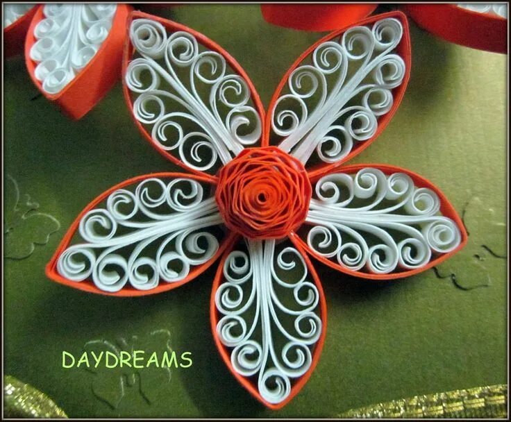 Квиллинг из бумаги фото Looks amazing! Quilling flowers tutorial, Quilling flowers, Quilling designs