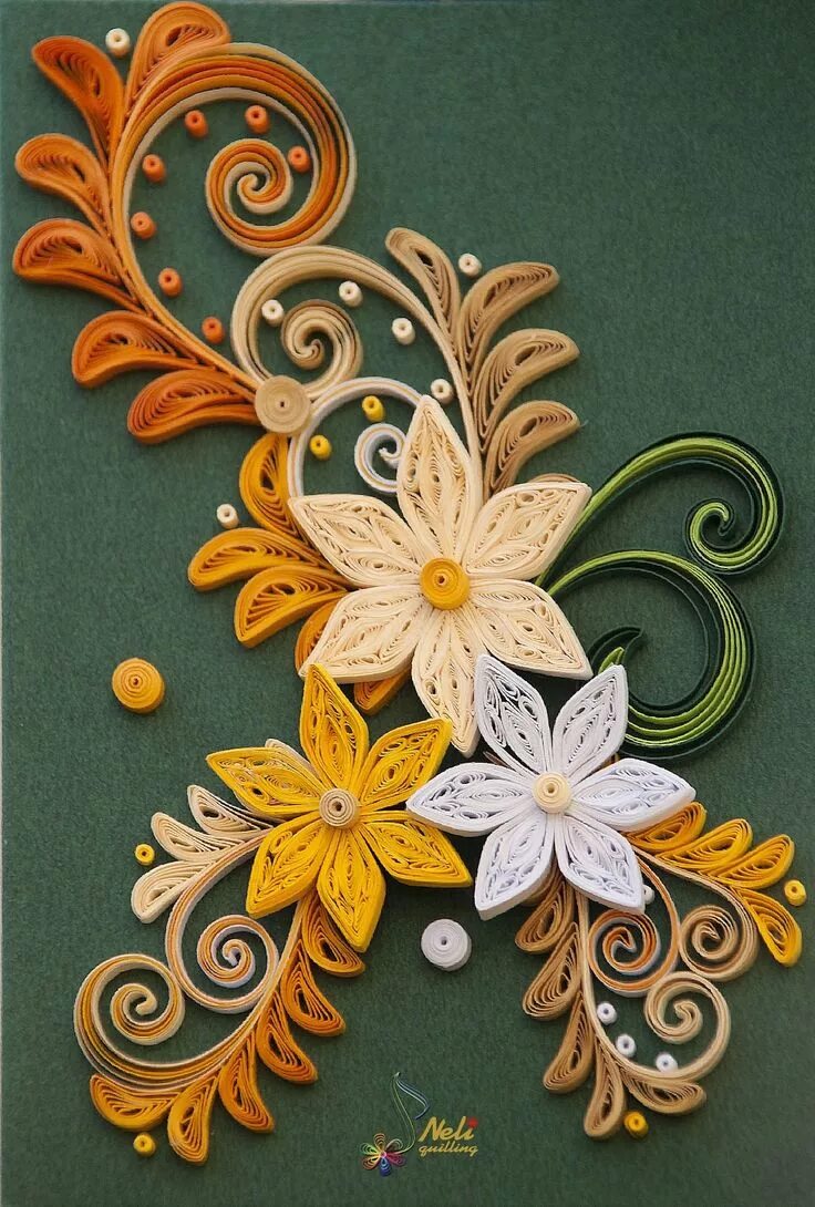 Квиллинг из бумаги фото Quilling by Neli 2012/5 Paper quilling jewelry, Paper quilling cards, Neli quill