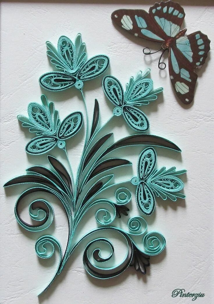 Квиллинг из бумаги фото Paper quilling ideas (с изображениями) Открытки с квиллингом, Квиллинг узоры, Кв