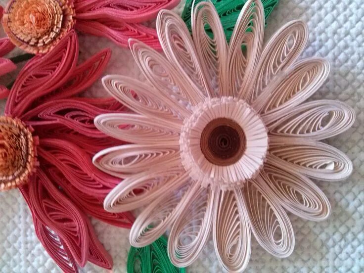 Квиллинг из бумаги своими руками пошаговое фото Квиллинг гербера Diy flowers, Quilling designs, Quilling