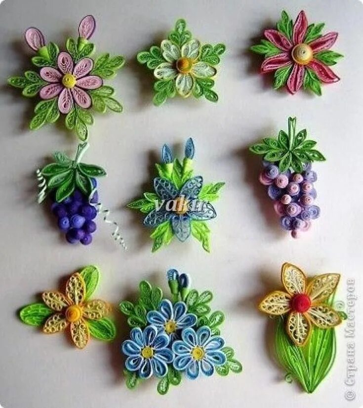 Квиллинг поделки фото Image result for DIY Paper Flower Quilling Quilling designs, Quilling work, Pape