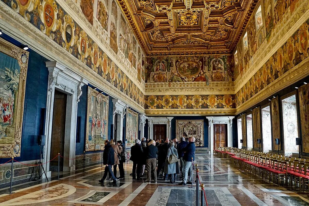 Квиринальский дворец в риме фото Fayl:Quirinal Palace - aDSC03542 (39514369174).jpg - Vikipediya