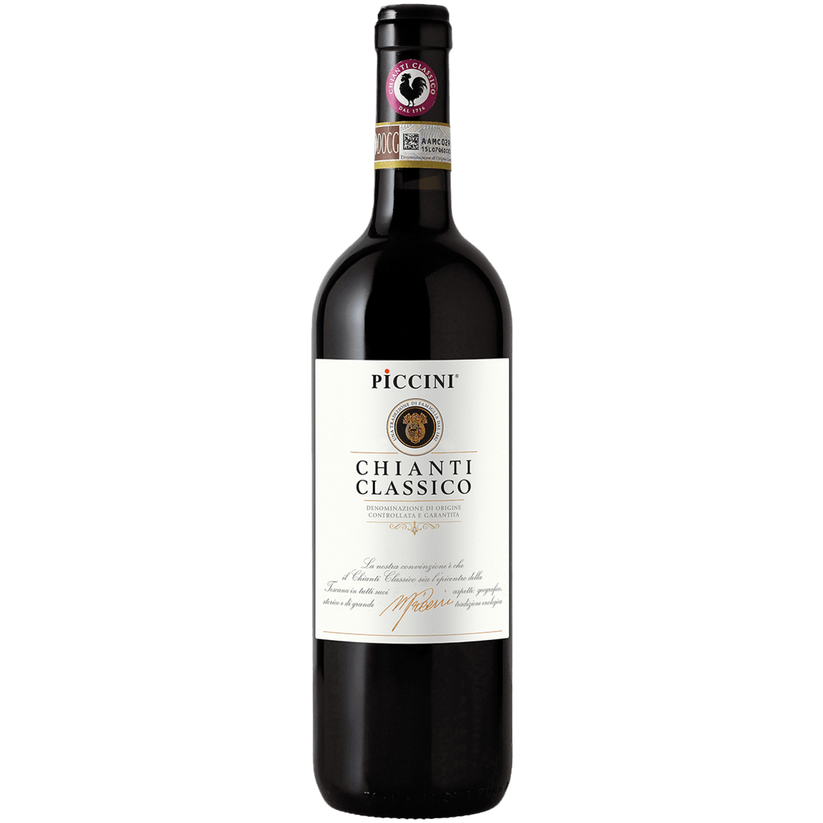 Кьянти почтовый пер 6 фото Вино Piccini Chianti Classico красное сухое 0,75 л - состав и характеристика - М