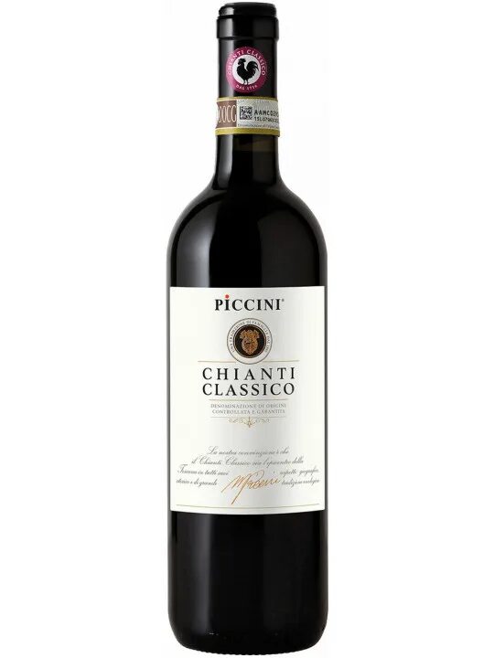 Кьянти вино фото Вино красное сухое Пиччини, Кьянти Классико 2021, 0.75 л цена, отзывы Piccini, C