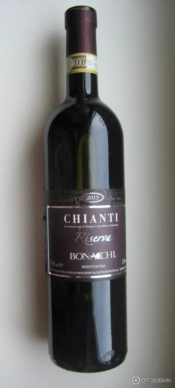 Кьянти вино фото Отзыв о Вино красное сухое Cantine Bonacchi Chianti Riserva Встречала в литерату