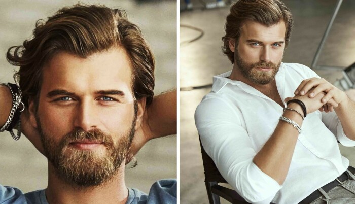 Кыванч турецкий актер фото Как турецкий Брэд Питтт с голубыми глазами стал звездой мировых подиумов и кино: