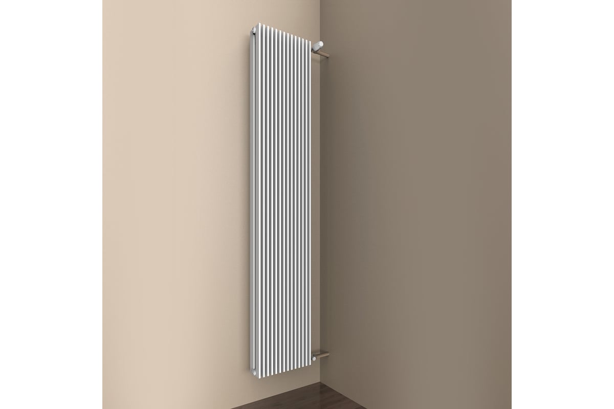 Кзто нижнее подключение Кзто нижнее подключение Кзто нижнее подключение Радиатор КЗТО Параллели В2 - 1750 мм, шаг 25 мм, 6 секций ПВ217506Ш25 - выгодная