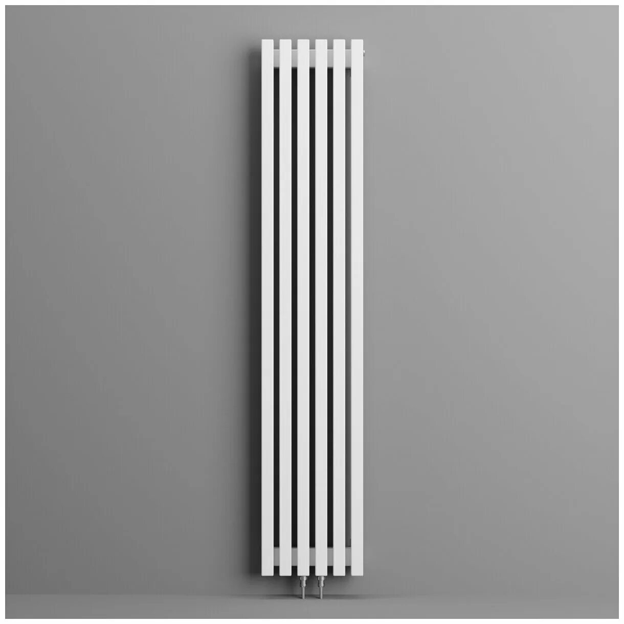 Кзто нижнее подключение Кзто нижнее подключение Кзто нижнее подключение Радиатор трубчатый КЗТО QUADRUM 40 V-1750 8 секц ниж/п центр, белый муар - купит