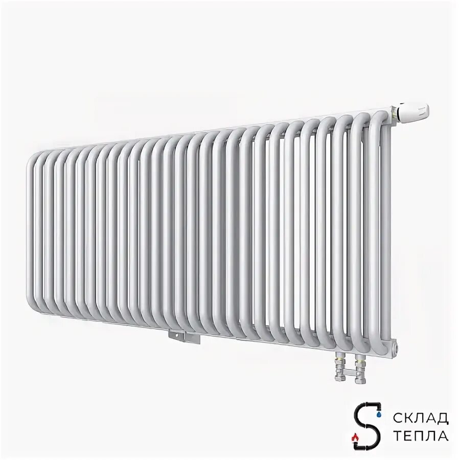 Кзто нижнее подключение Кзто нижнее подключение Кзто нижнее подключение Купить радиатор 2 трубчатый rommer ventil 500 - 28 секций (нижнее подключение, ц
