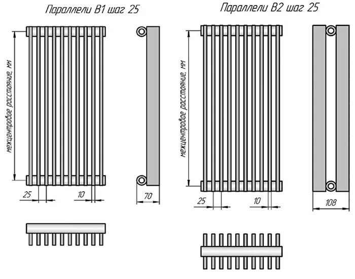 Кзто параллели нижнее подключение Кзто параллели нижнее подключение Кзто параллели нижнее подключение Радиаторы Параллели "КЗТО "РАДИАТОР" B1, В2 шаг 25мм - Радиаторы Параллели "КЗТО