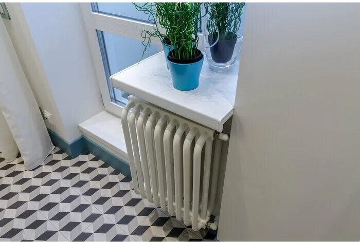 Кзто радиатор подключение Кзто радиатор подключение Кзто радиатор подключение Стальной трубчатый радиатор РС 3-500-24 нп нв 1/2, RAL 9016, без термоклапана, K