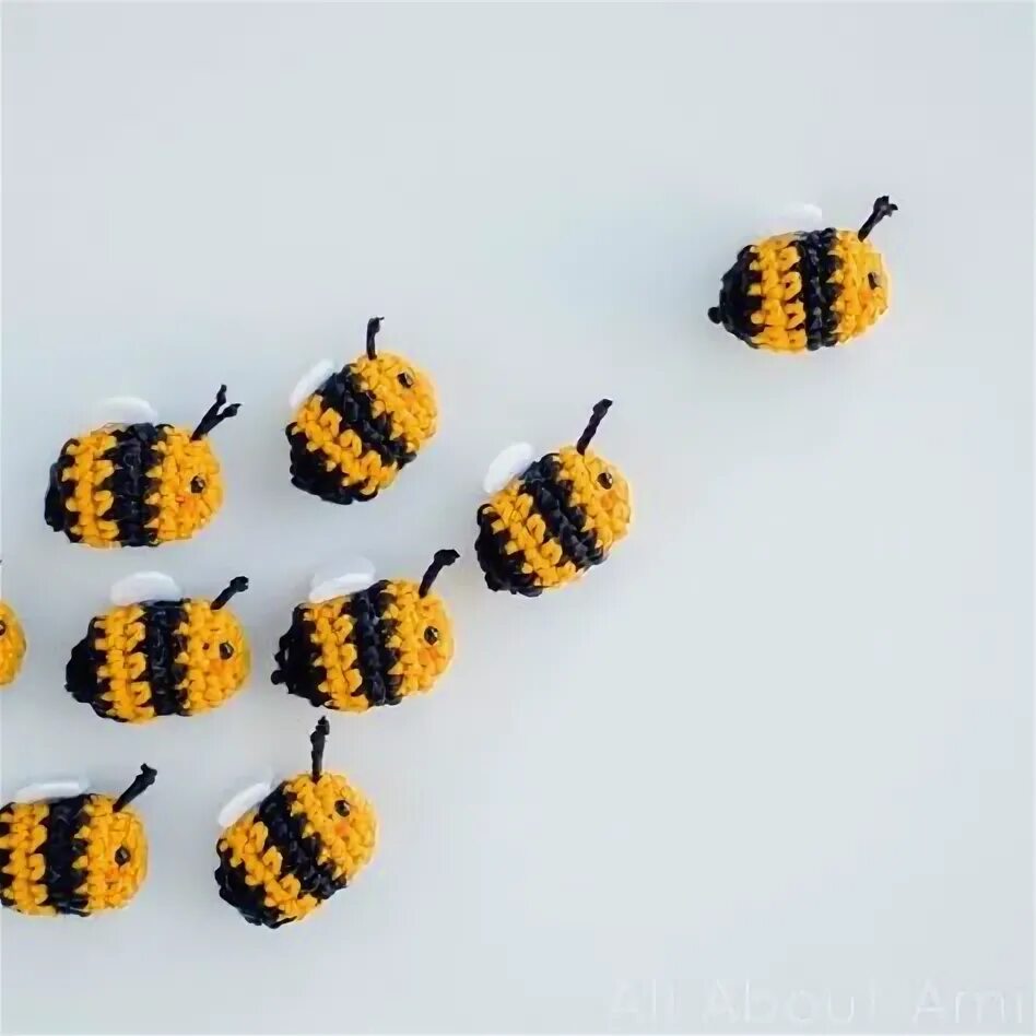 Пчелка крючком схема 10 популярных идей на тему "mini bee amigurumi free pattern" для вдохновения